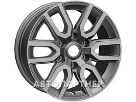 Khomen Wheels KHW1723 (Toyota LC Prado/Lexus GX) 8x17 6x139.7 ET25 106.1 Grey